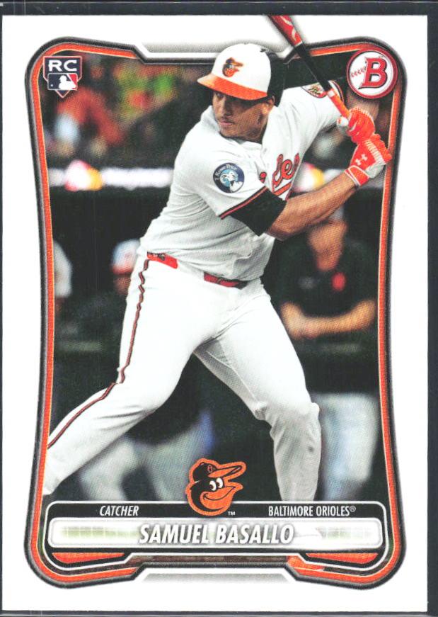Samuel Basallo 2026 Bowman RC #93 – framsida