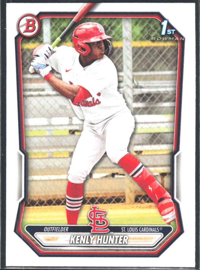 Kenly Hunter 2026 Bowman 1st Prospects #BP-130 – framsida