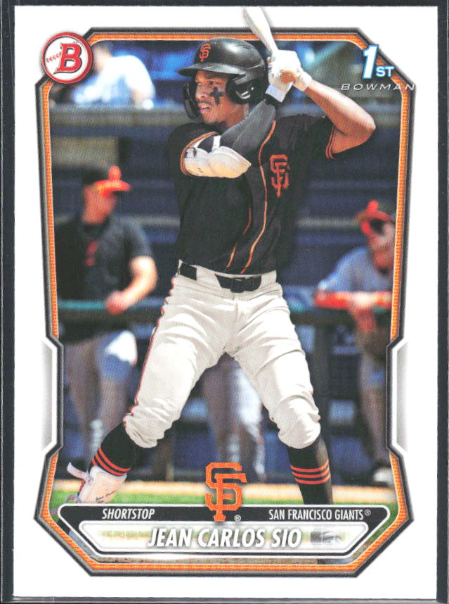 Jean Carlos Sio 2026 Bowman 1st Prospects #BP-87 – framsida