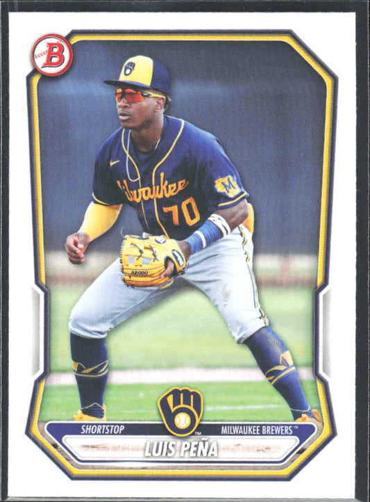 Luis Peña 2026 Bowman Prospects #BP-120 – framsida