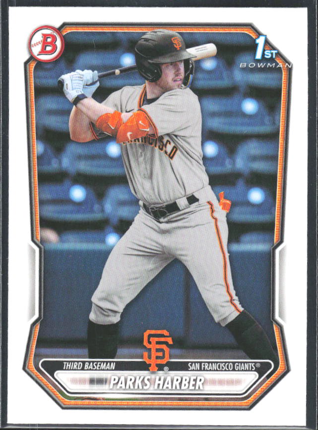 Parks Harber 2026 Bowman 1st Prospects #BP-43 – framsida
