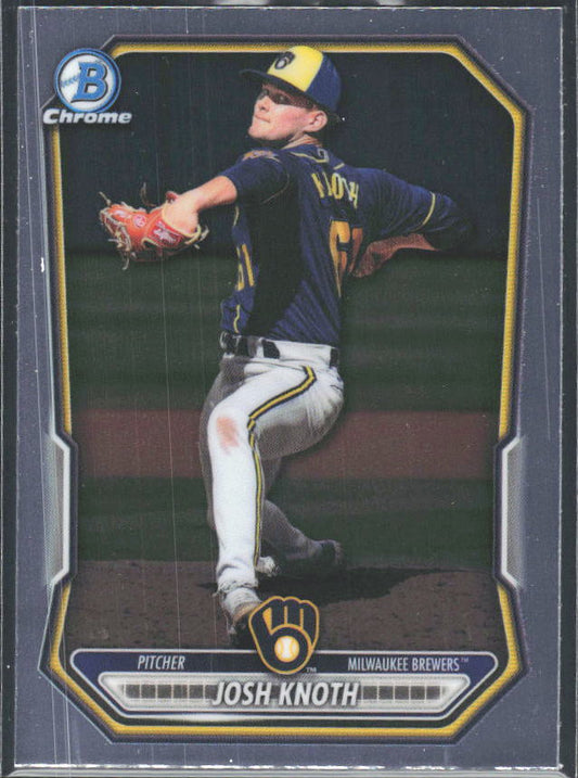 Josh Knoth 2026 Bowman Chrome Prospects #BCP-113 – framsida