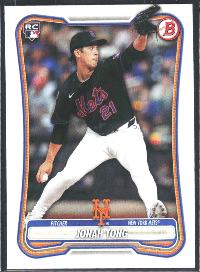 Jonah Tong 2026 Bowman RC #65 – framsida