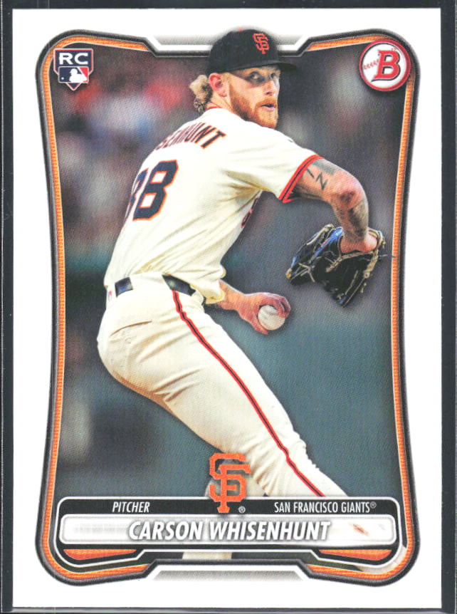Carson Whisenhunt 2026 Bowman RC #16 – framsida