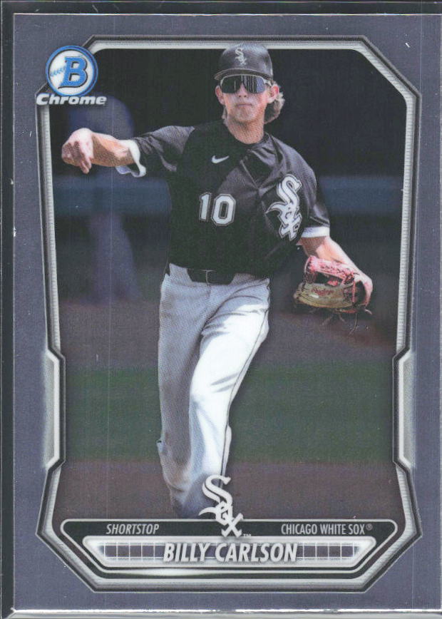 Billy Carlson 2026 Bowman Chrome Prospects #BCP-44 – framsida
