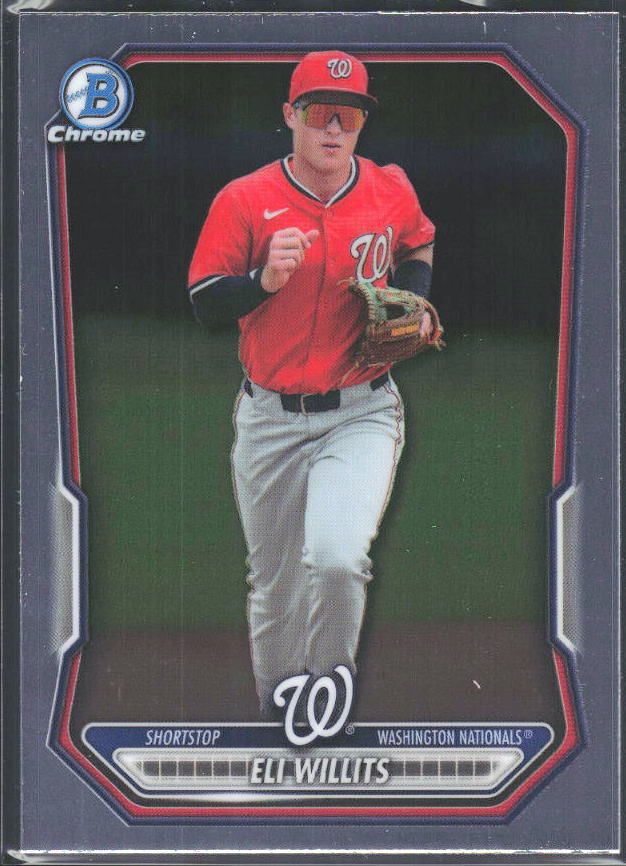 Eli Willits 2026 Bowman Chrome Prospects #BCP-95 – framsida