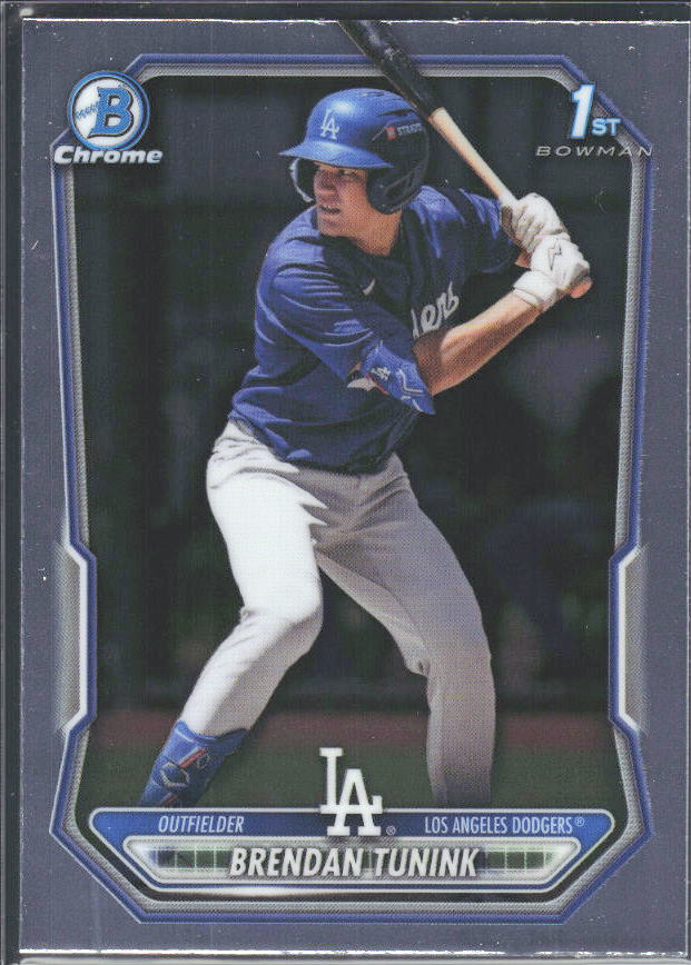 Brendan Tunink 2026 Bowman 1st Chrome Prospects #BCP-59 – framsida