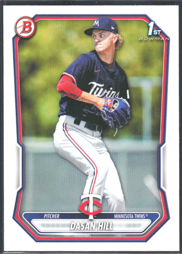 Dasan Hill 2026 Bowman 1st Prospects #BP-88 – framsida