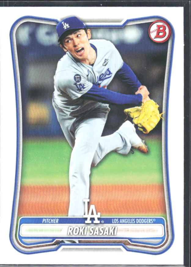 Roki Sasaki 2026 Bowman #63 – framsida