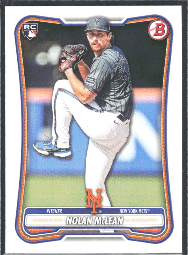Nolan McLean 2026 Bowman RC #85 – framsida