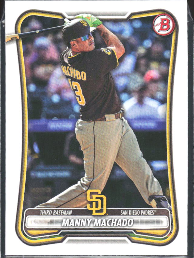 Manny Machado 2026 Bowman #60 – framsida
