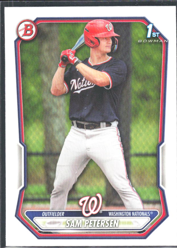 Sam Petersen 2026 Bowman 1st Prospects #BP-122 – framsida