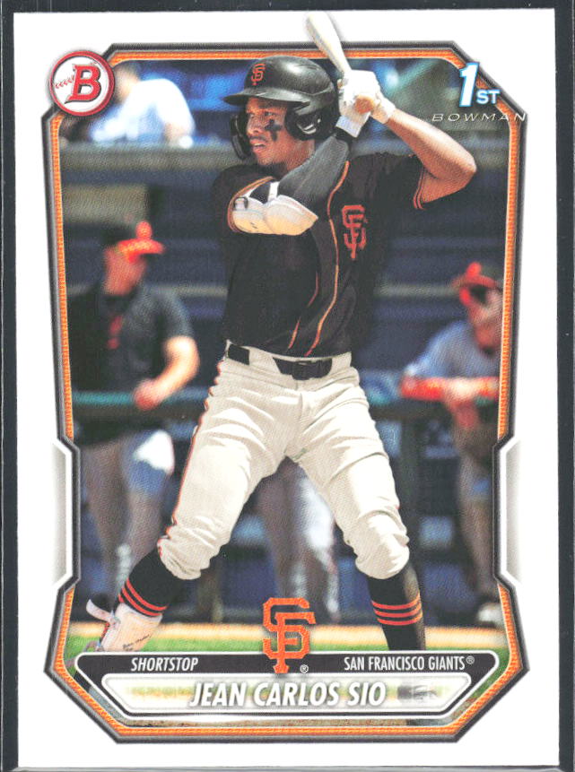 Jean Carlos Sio 2026 Bowman 1st Prospects #BP-87 – framsida