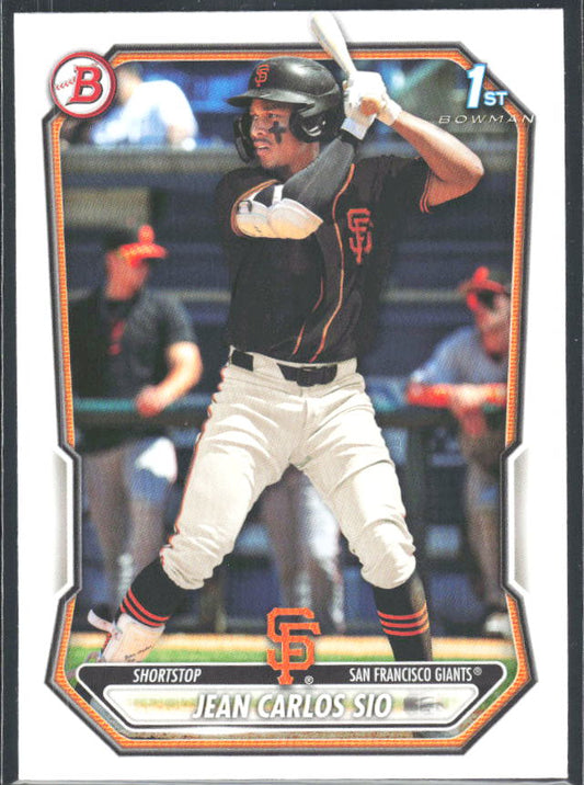 Jean Carlos Sio 2026 Bowman 1st Prospects #BP-87 – framsida