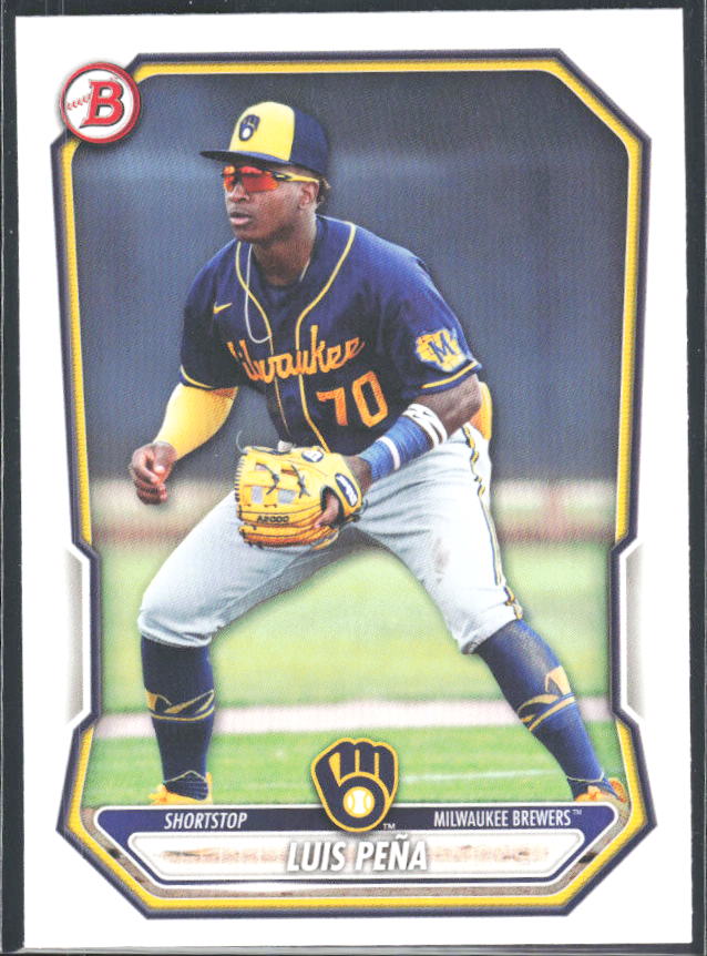 Luis Peña 2026 Bowman Prospects #BP-120 – framsida