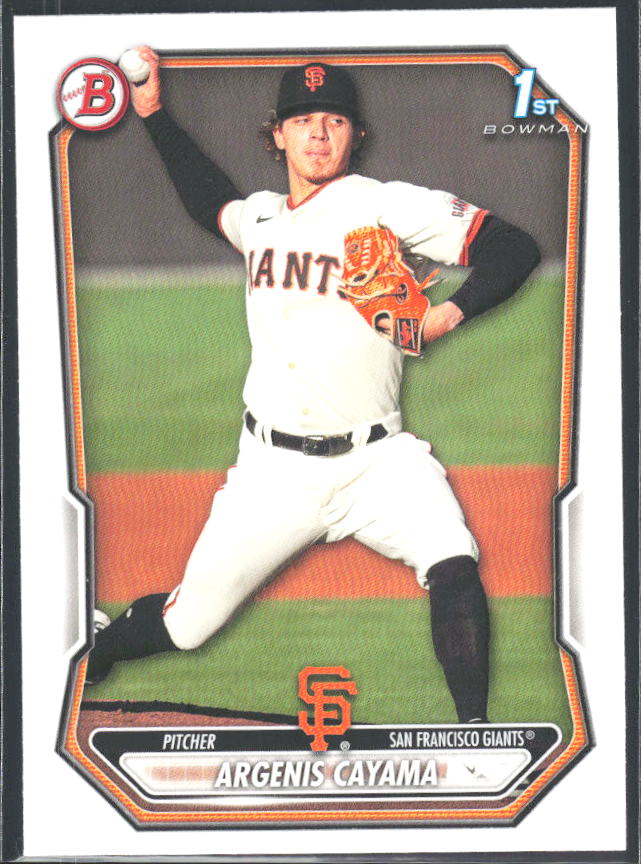 Argenis Cayama 2026 Bowman 1st Prospects #BP-114 – framsida