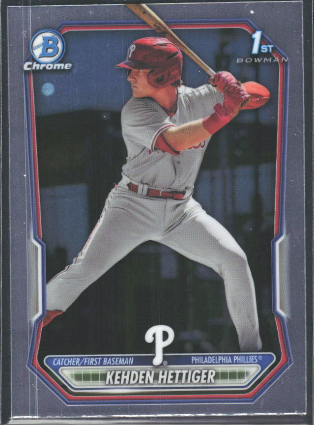 Kehden Hettiger 2026 Bowman 1st Chrome Prospects #BCP-101 – framsida