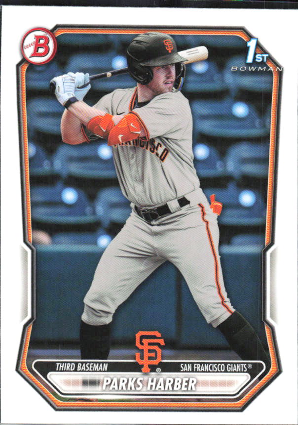 Parks Harber 2026 Bowman 1st Prospects #BP-43 – framsida