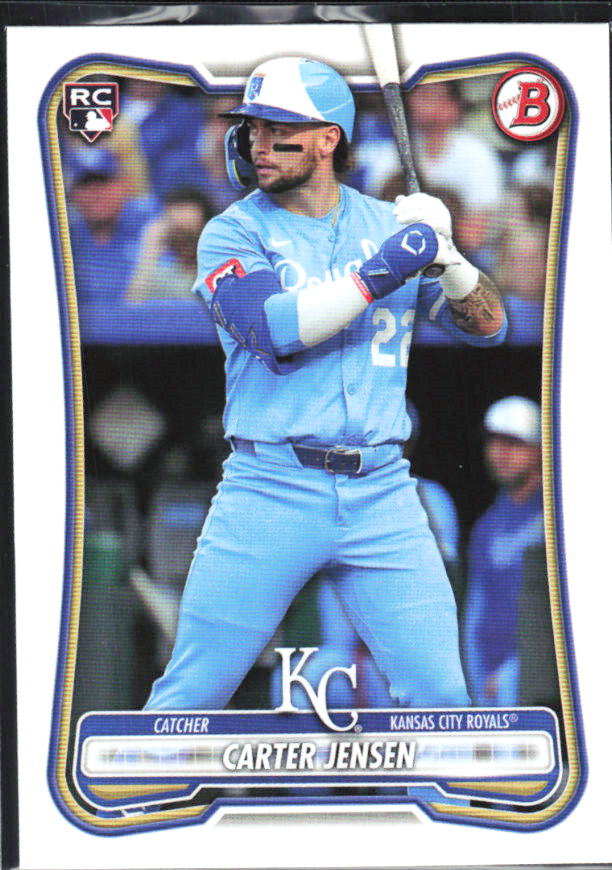 Carter Jensen 2026 Bowman RC #66 – framsida