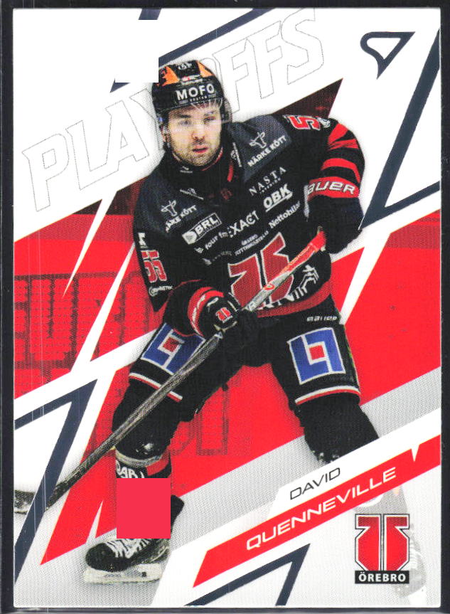 David Quenneville 2025-26 SHL Playoffs #75 – framsida