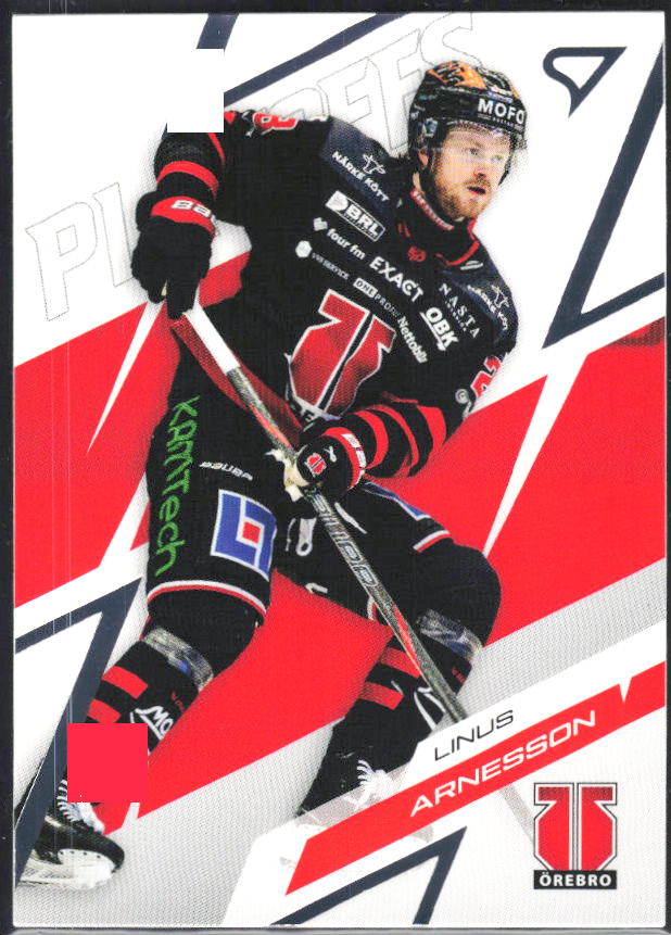 Linus Arnesson 2025-26 SHL Playoffs #74 – framsida