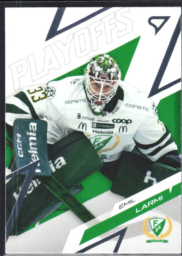 Emil Larmi 2025-26 SHL Playoffs #37 – framsida