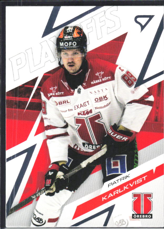 Patrik Karlkvist 2025-26 SHL Playoffs #77 – framsida