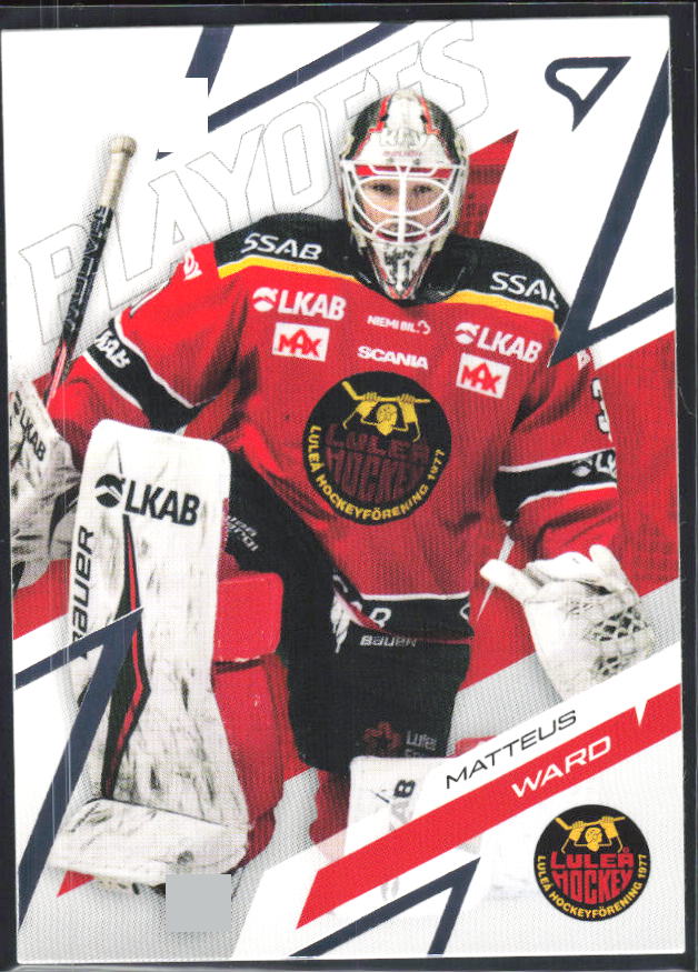Matteus Ward 2025-26 SHL Playoffs #01 – framsida