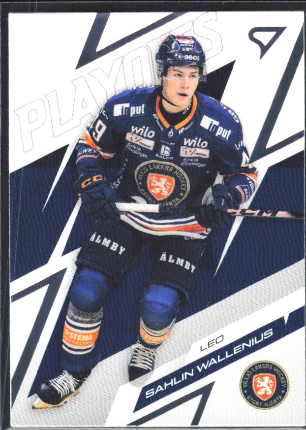 Leo Sahlin Wallenius 2025-26 SHL Playoffs #49 – framsida