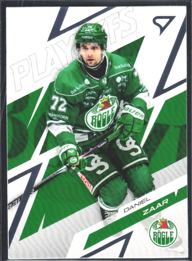 Daniel Zaar 2025-26 SHL Playoffs #72 – framsida