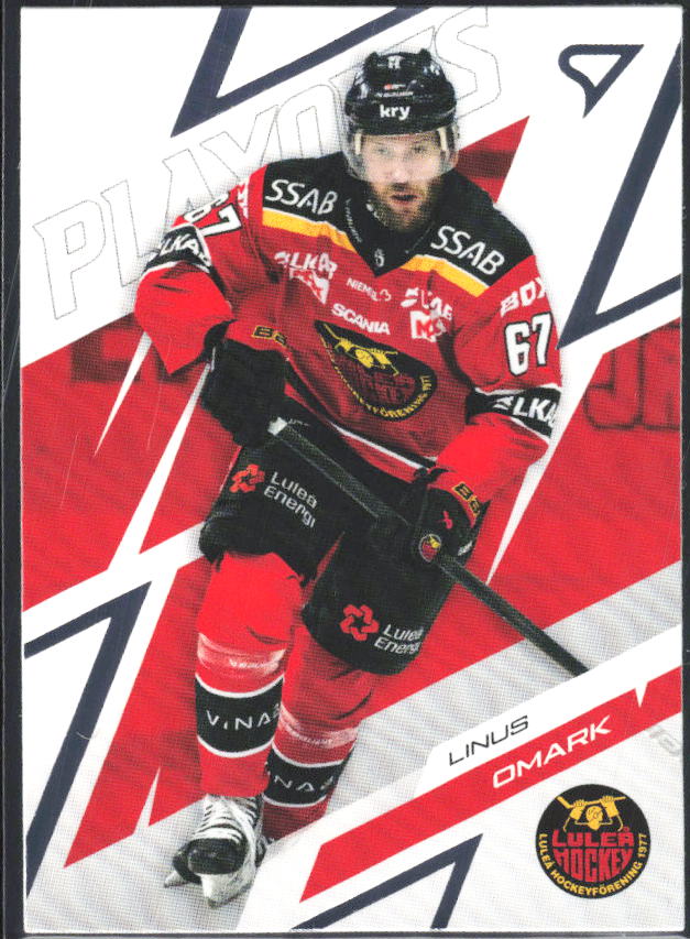 Linus Omark 2025-26 SHL Playoffs #08 – framsida