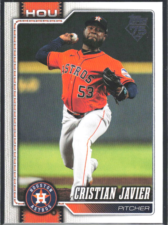 Cristian Javier 2026 Series 2 #599 – framsida