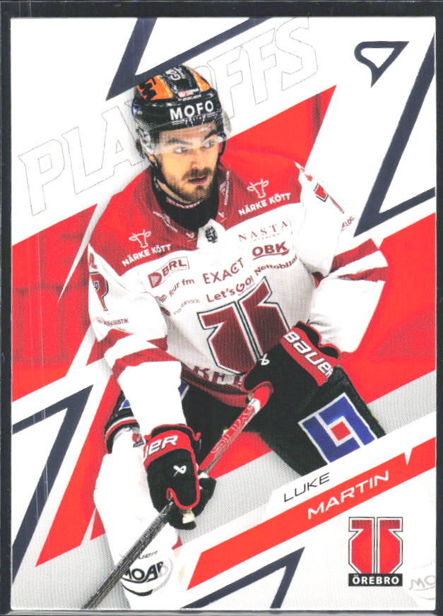Luke Martin 2025-26 SHL Playoffs #79 – framsida