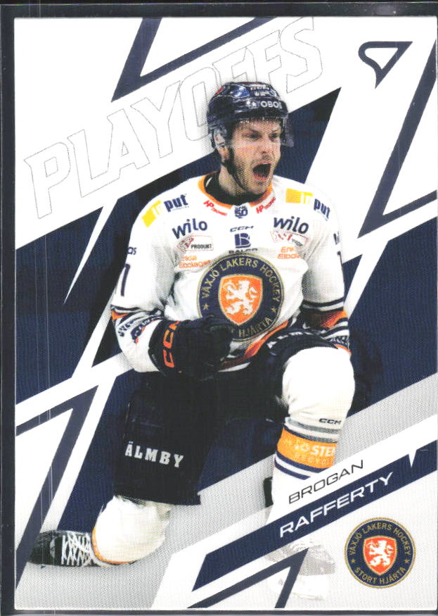Brogan Rafferty 2025-26 SHL Playoffs #48 – framsida