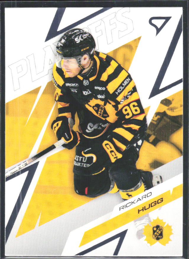 Rickard Hugg 2025-26 SHL Playoffs #33 – framsida