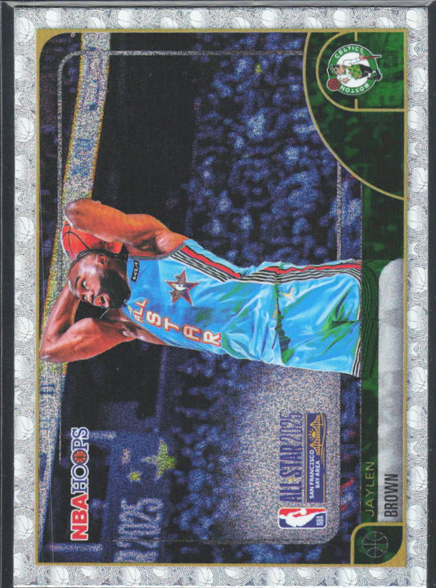 Jaylen Brown 2025-26 NBA Hoops All-Star 2025 Rainbow #271 – framsida