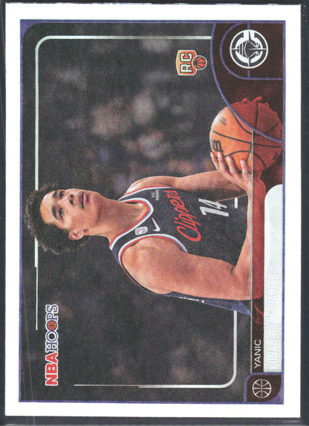 Yanic Konan-Niederhauser 2025-26 NBA Hoops RC #238 – framsida