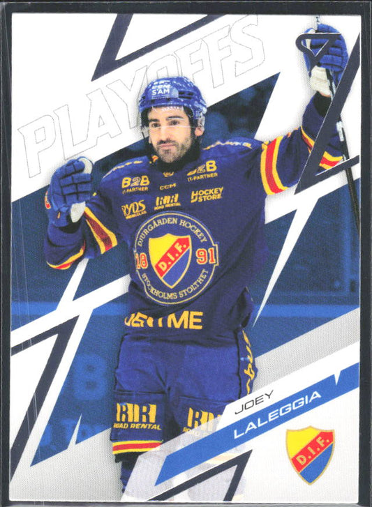 Joey LaLeggia 2025-26 SHL Playoffs #84 – framsida