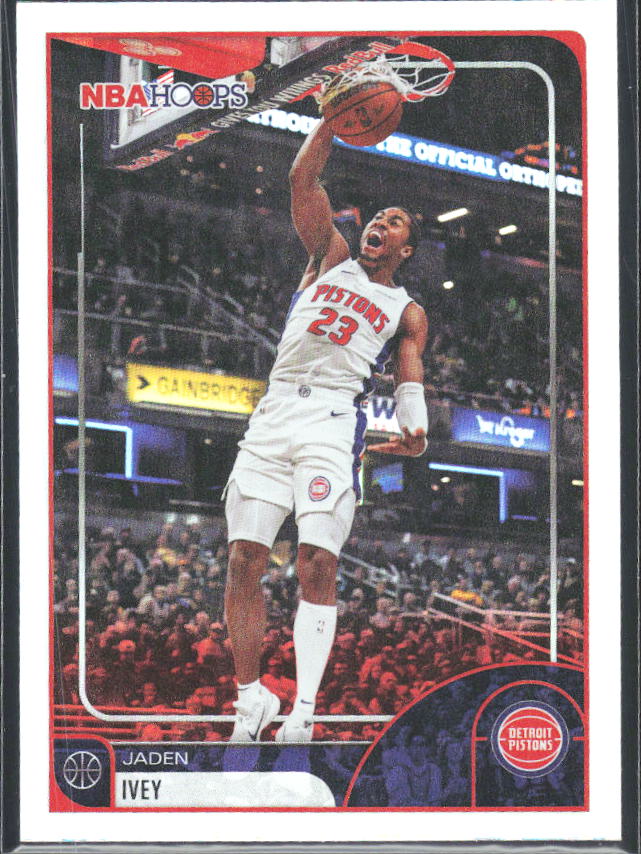 Jaden Ivey 2025-26 NBA Hoops #187 – framsida