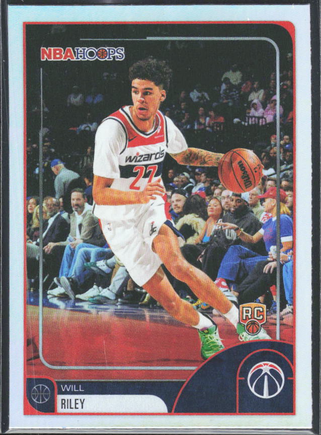 Will Riley 2025-26 NBA Hoops RC #74 – framsida