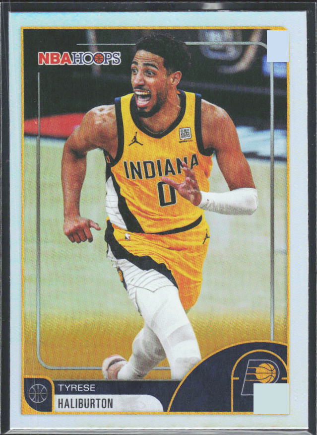 Tyrese Haliburton 2025-26 NBA Hoops #149 – framsida