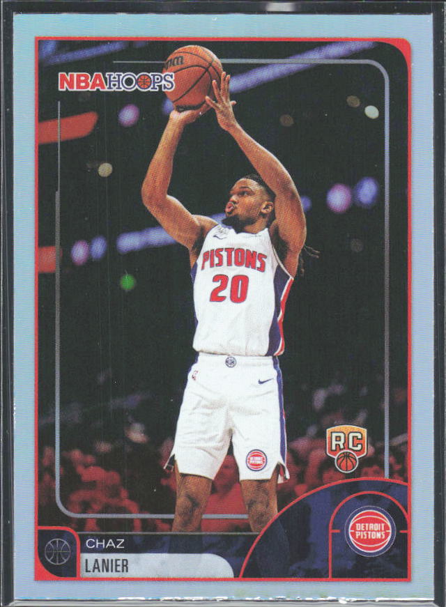 Chaz Lanier 2025-26 NBA Hoops RC #218 – framsida