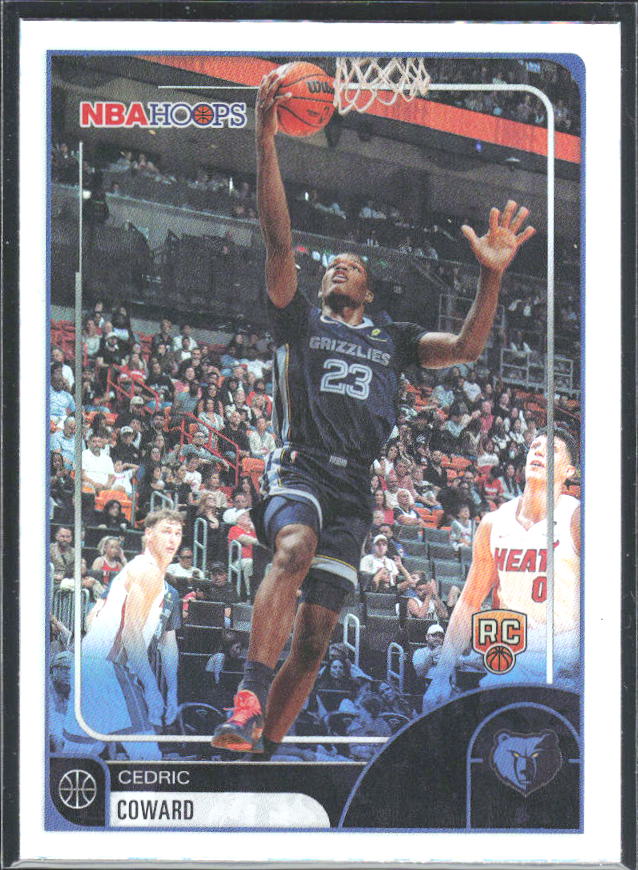 Cedric Coward 2025-26 NBA Hoops RC #90 – framsida