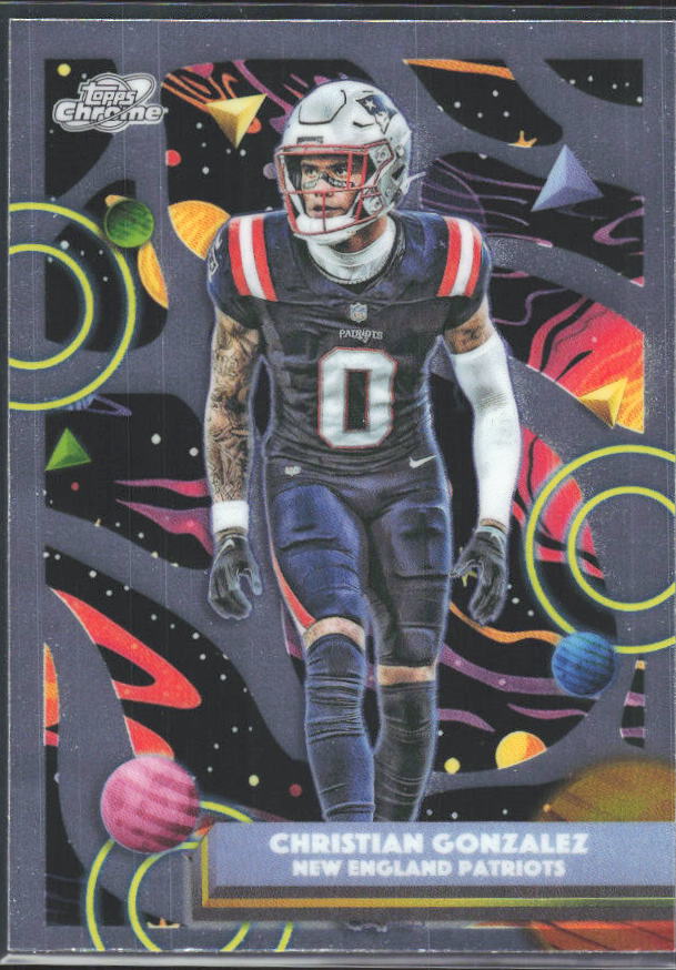Christian Gonzalez 2025 Cosmic Chrome #68 – framsida