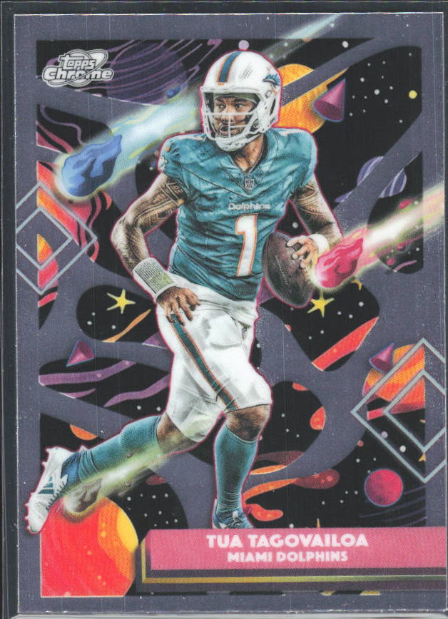 Tua Tagovailoa 2025 Cosmic Chrome #59 – framsida