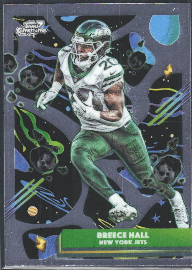 Breece Hall 2025 Cosmic Chrome #76 – framsida