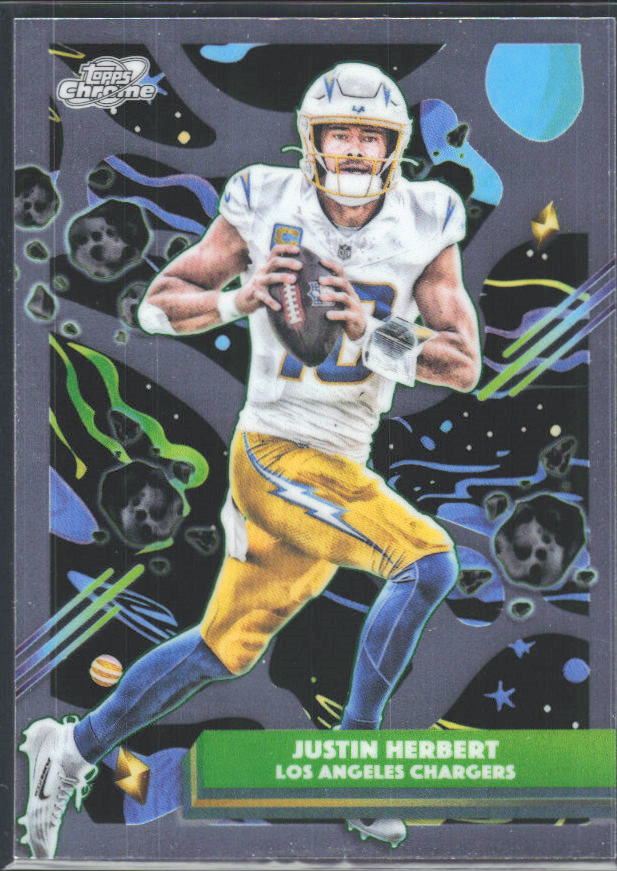 Justin Herbert 2025 Cosmic Chrome #53 – framsida