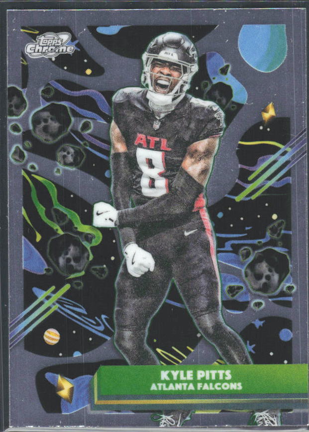 Kyle Pitts 2025 Cosmic Chrome #6 – framsida