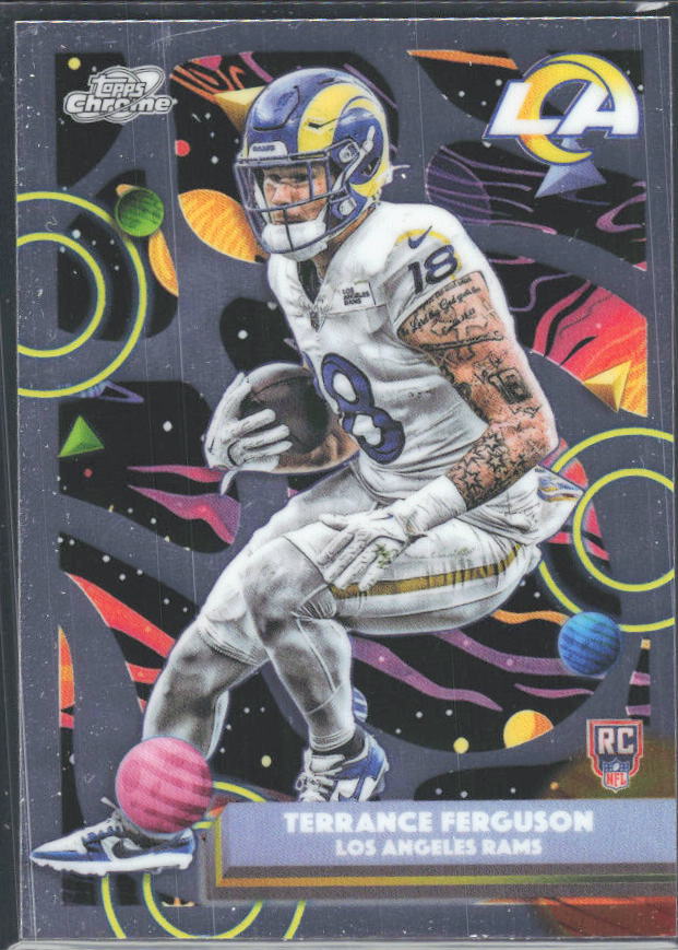 Terrance Ferguson 2025 Cosmic Chrome RC #158 – framsida