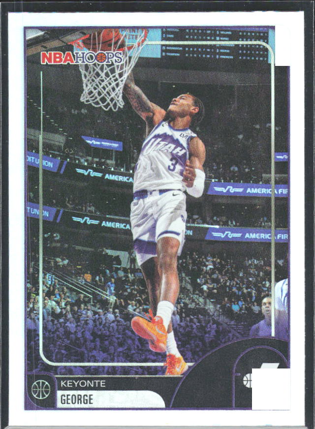 Keyonte George 2025-26 NBA Hoops #45 – framsida
